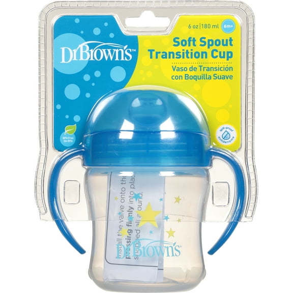 Dr. Brown's 6 Months  6 Ounces Soft Spout Transition Cup 1 ea