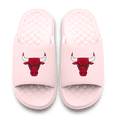 thumbnail image 2 of Youth ISlide Pink Chicago Bulls Primary Motive Slide Sandals, 2 of 5
