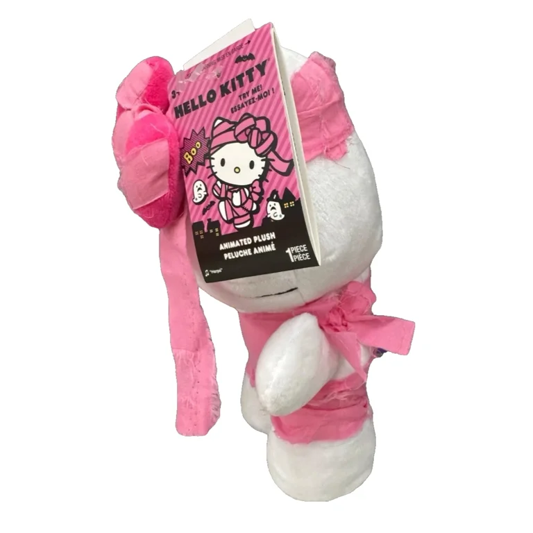 2025 Hello Kitty Pink Mummy Halloween 12” Dancing Side