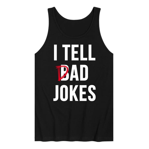 Instant Message - I Tell Dad Jokes - Men's Jersey Tank Top