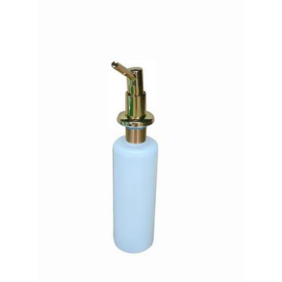 Soap & Lotion Dispenser - Polished Brass