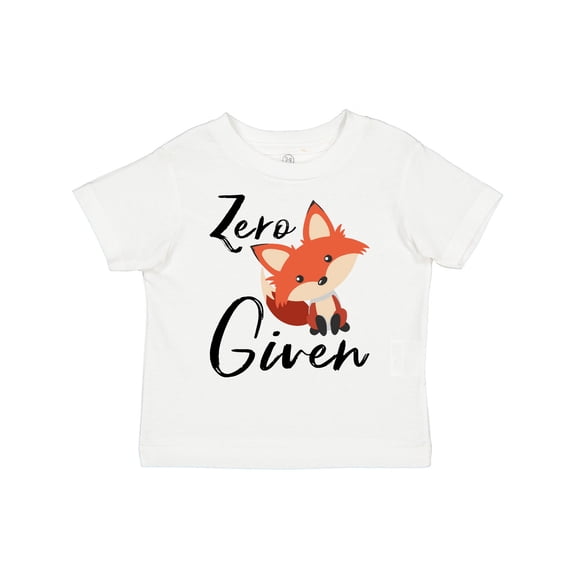 Inktastic Zero Fox Given Boys or Girls Toddler T-Shirt