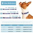 thumbnail image 7 of PcEoTllar Dog Collar with Geometric Patterns – Colorful Stylish & Durable Nylon Dog Collar for Small Medium Large Dogs (Happy Planet, Large), 7 of 7