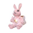 thumbnail image 3 of Figura de conejo de Pascua, adorno de escritorio, linda estatua de conejo de resina, regalo de Pascua para Rosa, 3 of 9