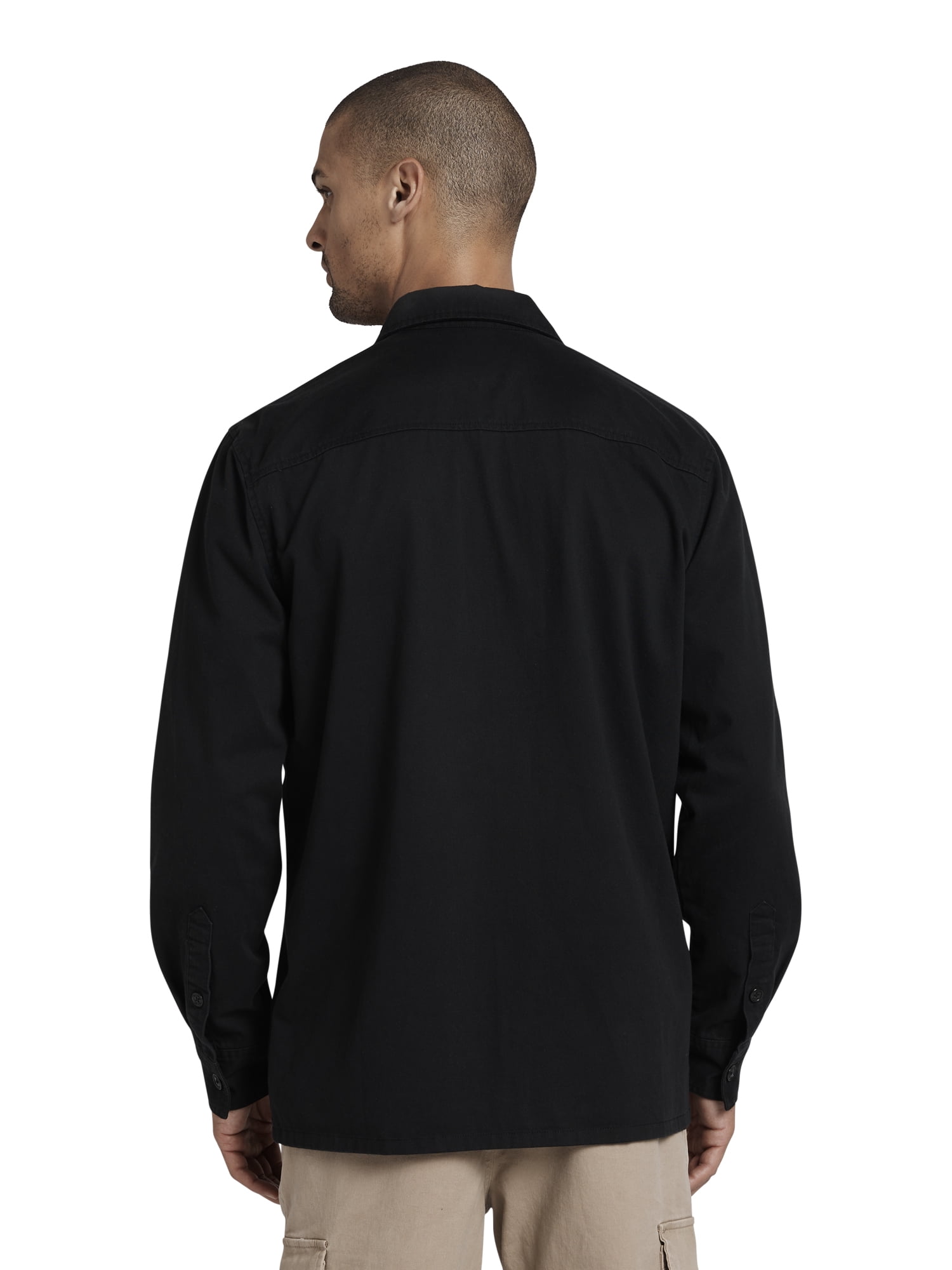 Dogg Supply by Snoop Dogg Men's and Big Men's Button Down Work Shirt, Sizes XS-3XL