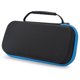 thumbnail image 4 of Bolsa de almacenamiento portátil, funda de transporte, bolsa dura protectora EVA para consola de juegos Nintendo Switch, cremallera azul, 4 of 5