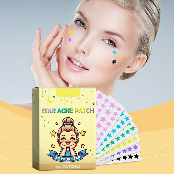 Riforla Star Patch Facial Patch Facial to Improve Portable Patch Cartoon Patch Body Care White