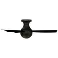 thumbnail image 4 of Orb Indoor and Outdoor 3-Blade Smart Flush Mount Ceiling Fan 44in Matte Black with Remote Control, 4 of 5