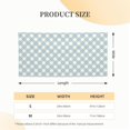 thumbnail image 5 of Sikiie Daisy Plaid Blue Custom Banners and Signs Customize Outdoor, Personalized Banner with Logo Text for Party Birthday, Customized Banner Decoration-Medium, 5 of 8