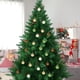 thumbnail image 5 of Juego de 49 adornos navideños de terciopelo | Bolas de plástico flocadas para decorar el árbol | Bolas colgantes de 3 cm para la decoración navideña del hogar, 5 of 5
