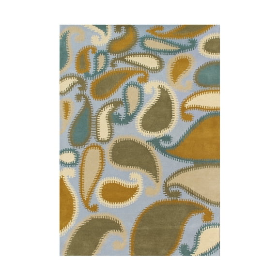 Handmade New Zealand Blend Wool Area Rug