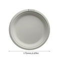Place Mats Indoor Dining round Compostable Paper Plates Heavy Duty 50 ...