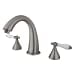 thumbnail image 3 of Kingston Brass KS2368PL 8 Inch -18 Inch Widespread Roman Tub Filler - Satin Nickel, 3 of 4