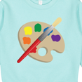 thumbnail image 3 of Inktastic Artist Palette and Brush Toddler Sweatshirt, 3 of 4