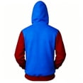 thumbnail image 3 of Unisex Spider Superhero Hoodie with Pockets Armor Graphic Zip Up Loose Cosplay Sweatshirt Outerwear Jacket for Party, 3 of 3