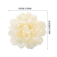 thumbnail image 4 of 2 unidades de hebillas florales para cortinas, clips florales, sujetacortinas, abrazaderas para cortinas, 4 of 8