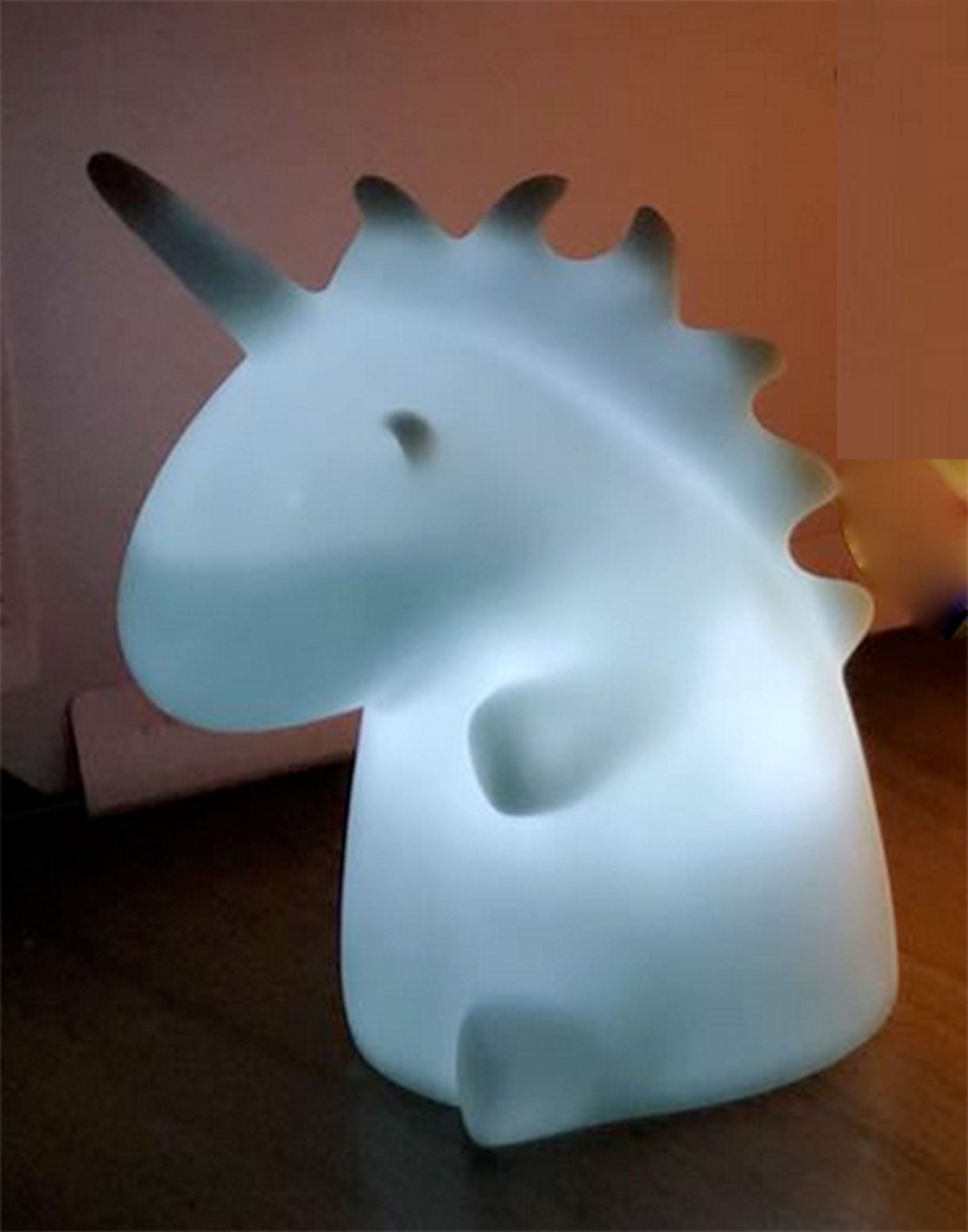 stuffed unicorn night light