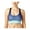 Blue - happyaqua, variant on Womens Roberta Reversible Sports Bra, Green, Juniors, X-Small