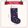 thumbnail image 3 of Picia Winter Skiing Snowflakes for 18in Christmas Stockings, Xmas Stocking for Kids, Holiday and Family Stocking for Fireplace or Party Decoration, 3 of 8