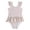 Z2 Light Pink, variant on REDARER Girls One-Piece Swimsuit: Striped, Ruffled Shoulder Straps, Adjustable Design – Cute Summer Beach Bathing Swimwear,4-5 Years
