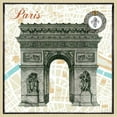 thumbnail image 2 of Schlabach, Sue 15x15 Gold Ornate Wood Framed with Double Matting Museum Art Print Titled - Monuments des Paris Arc, 2 of 4