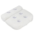 thumbnail image 3 of Almohada de baño para spa, cojín cómodo antideslizante para reposacabezas de bañera, 3 of 5