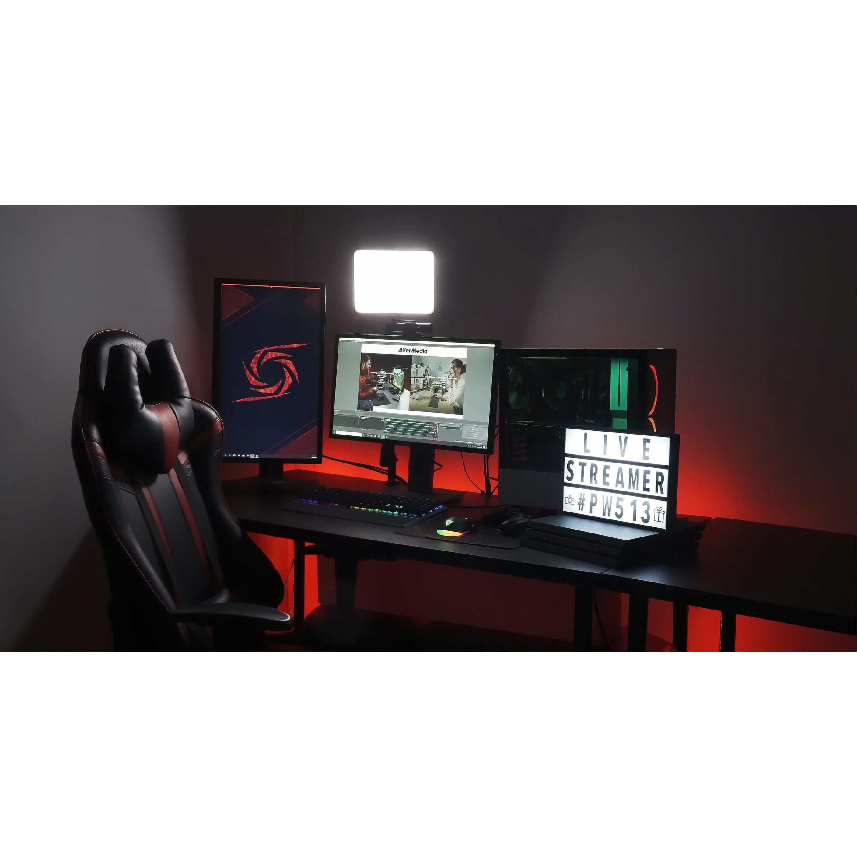 AVerMedia PW513 Live Streamer CAM 513. A Plug & Play USB 3.0, 4K UHD, Wide-Angle Lens Webcam