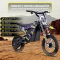 thumbnail image 2 of MotoTec 36v 1000w (HP112E) Electric Dirt Bike Purple, 2 of 6