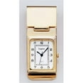 thumbnail image 1 of Legere Bmc-382 Hinged Watch Money Clip - Square Gold with White Dial, 1 of 1