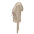 thumbnail image 5 of Zip Up Sweaters for Women Long Sleeve Hooded Drop Shoulder Knit Cardigan Hoodies Outerwear, 5 of 6