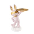 thumbnail image 2 of Figura de conejo creativa, organizador de escritorio, bandeja de almacenamiento de joyería multifuncional de resina, bandeja de servicio, estatua para rosas Macarena Estatuilla de escritorio, 2 of 8