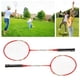 thumbnail image 5 of Raqueta De Bádminton, Juego De Raquetas De Bádminton Baja Resistencia Al Viento Peso Ligero Estabilidad Fina Con Bolsa De Almacenamiento Para Entrenamiento, 5 of 7