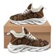 thumbnail image 1 of Zapatillas informales de verano para mujer, modernas, con estampado de tótem de arte tribal africano, para deportes al aire libre, antideslizantes, con cordones, 1 of 6