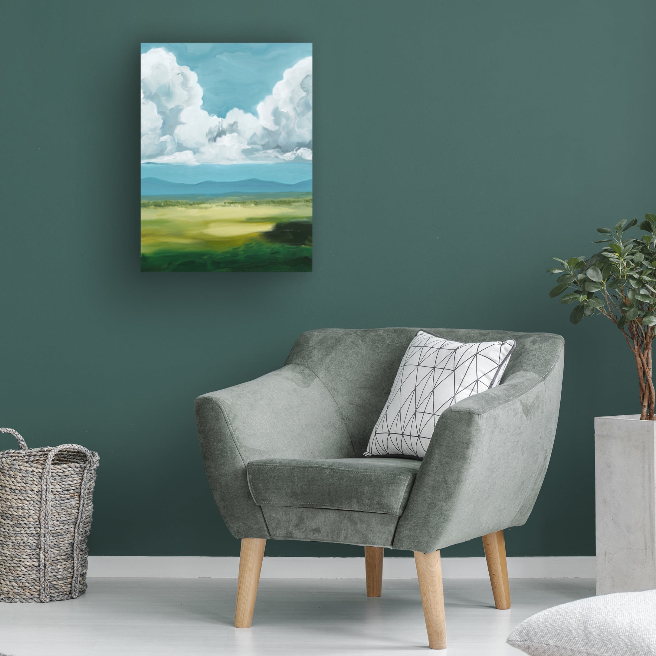 Trademark Fine Art Grace Popp  Golden Plains III Canvas Wall Art