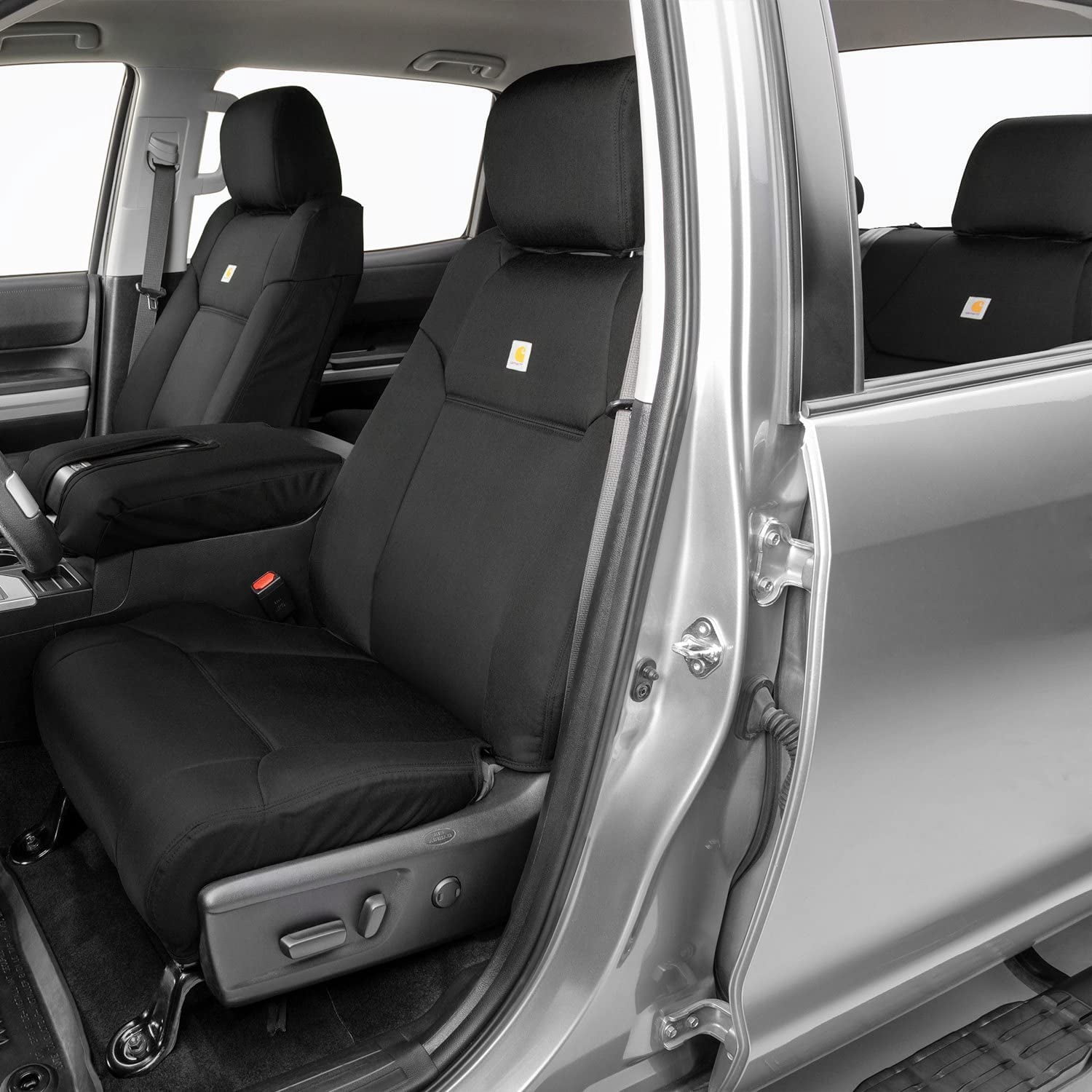 Carhartt GTF586ABCOBK - Super Dux 1st Row Black Custom Seat Covers