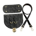 thumbnail image 3 of Rongfmy PU Leather Bag Knitting Set DIY Bag Making Kit for Home Professional Enthusiasts Black, 3 of 9