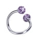 thumbnail image 3 of Twist Navel Hugo Gire el anillo del ombligo, 3 of 9