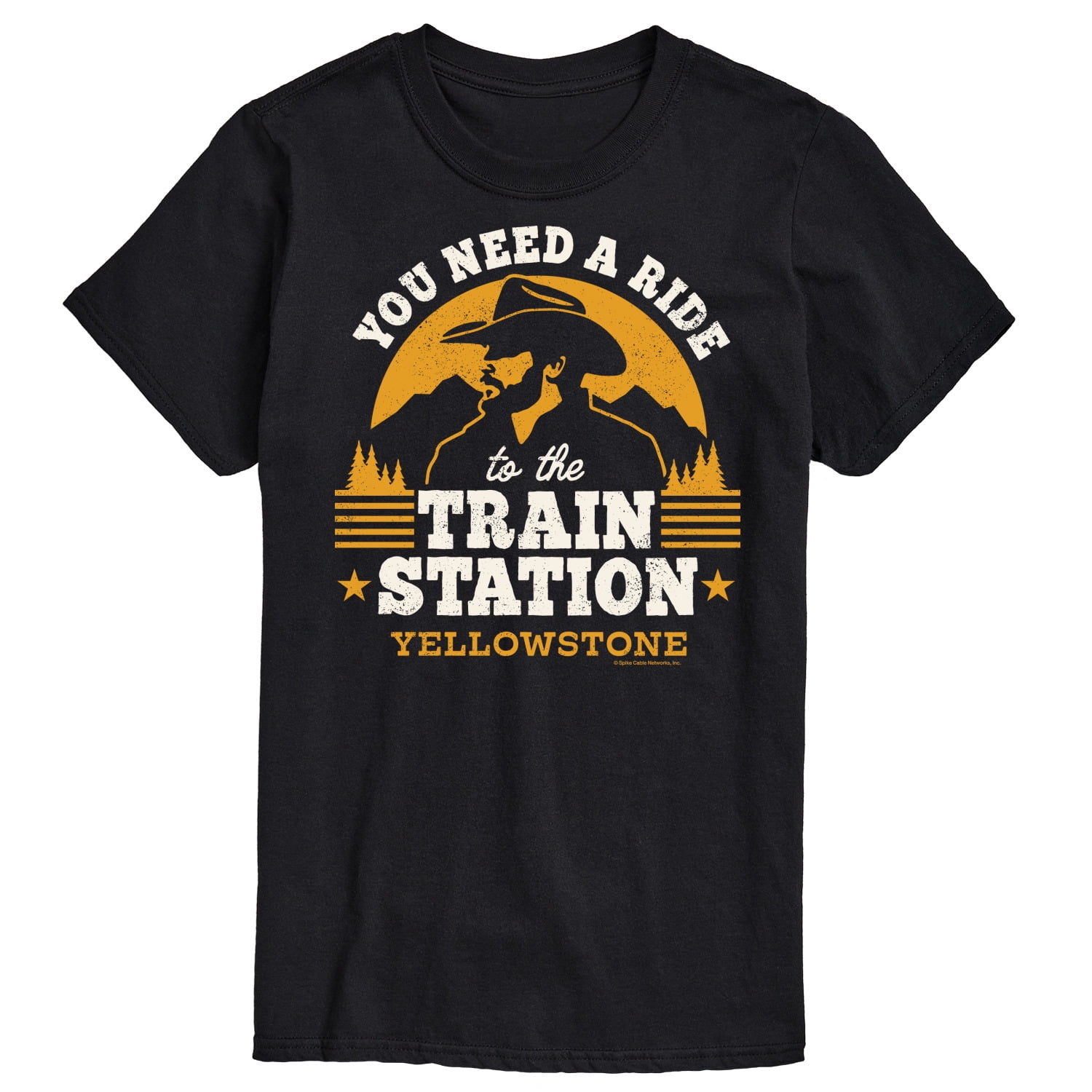 Yellowstone You Need A Ride To The Train Station Men's Short Sleeve