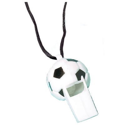 Soccer 'Goal Getter' Whistles / Favors (8ct)