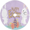 thumbnail image 1 of FMSHPON Easter Egg Rabbit Xmas Christmas Tree Skirt Stand Mat for Holiday Party Decoration Indoor Outdoor 48 inches, 1 of 6