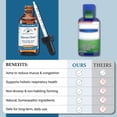 thumbnail image 5 of Native Remedies Mucus-Clear - Natural Mucus Relief & Lung Support - Clears Throat Phlegm, Sinus Pressure, Cough, & Respiratory Congestion - Fast Absorbing Liquid Drops - 4 Fl Oz, 2 Pack, 5 of 9