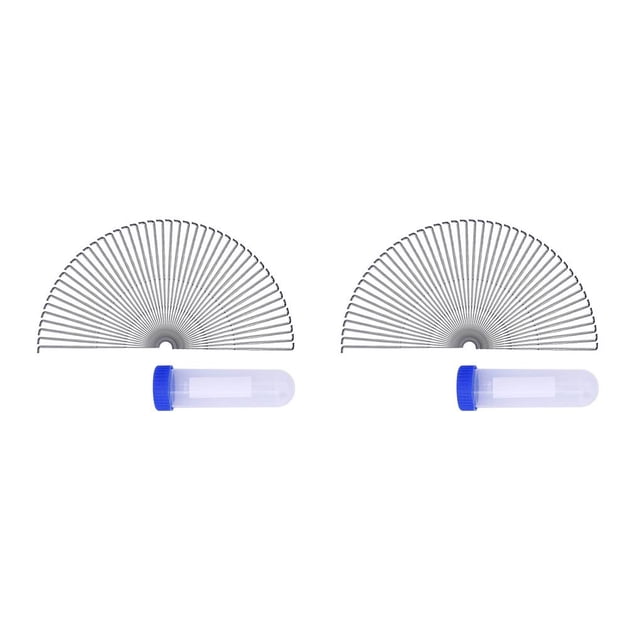 Injueey 100 Uds. Agujas de fieltro con botella, herramienta de fieltro artesanal hecha a mano, bordado DIY, agujas de fieltro para Type1 NO1