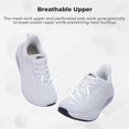 thumbnail image 6 of MAYKX Women’s Wide Toe Box Walking Shoes with Orthotic Arch Support for Plantar Fasciitis Relief，Comfortable Tennis Sneakers, 6 of 7