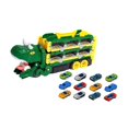 thumbnail image 2 of Camión transportador dinosaurios, juguete pista para dinosaurios, juguete educativo divertido para niños 3 años, artículos para verde, 2 of 9