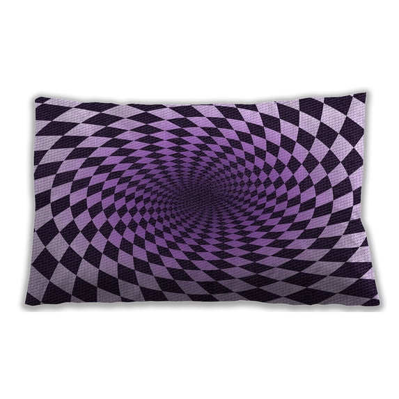 Ahgly Company Indoor Rectangular Contemporary Lumbar Throw Pillow, 13 inch by 19 inch