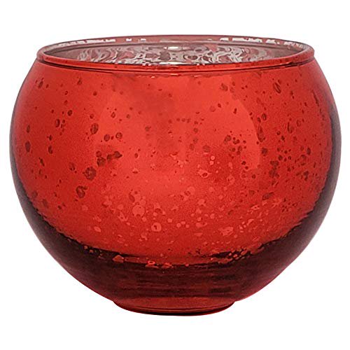 Just Artifacts 2 Inch Speckled Red Round Mercury Glass Votive Candle Holder 25pcs Walmart Com Walmart Com