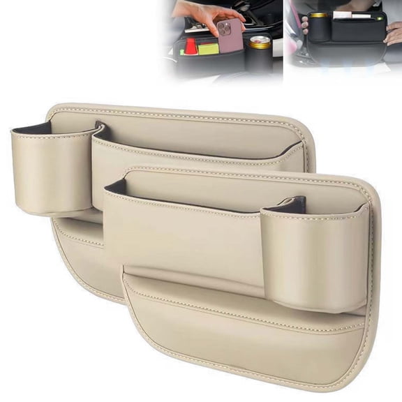 Bxaolu Car Seat Storage Box – Multifunctional Universal Car Storage Box for Organizing, Convenient Car Seat Decoration