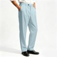 thumbnail image 4 of Stamzod Dress Pants for Men Flat Front Wrinkle Free Work Pants Business Casual Stretch Straight Leg Trousers, 4 of 6