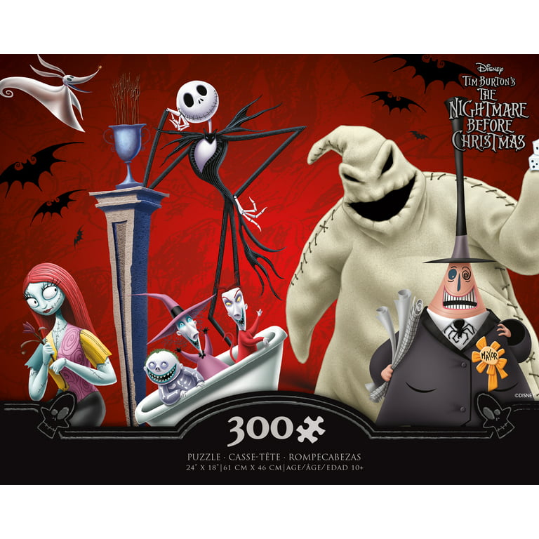 Ceaco - The Nightmare Before Christmas - Oogie Boogie Bash - 300 Piece Jigsaw Puzzle