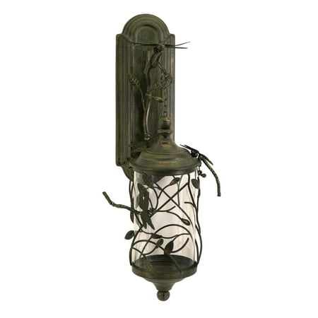 Dragonfly Verdigris Lantern